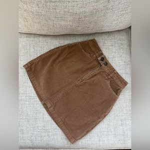 Hollister Brown Corduroy Ultra
High Rise Skirt Size 00